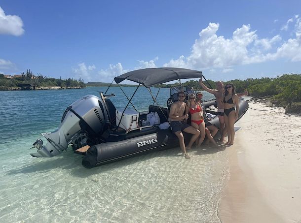 Prive Trip | Charter Boot & Crew Hele Dag Klein Curacao